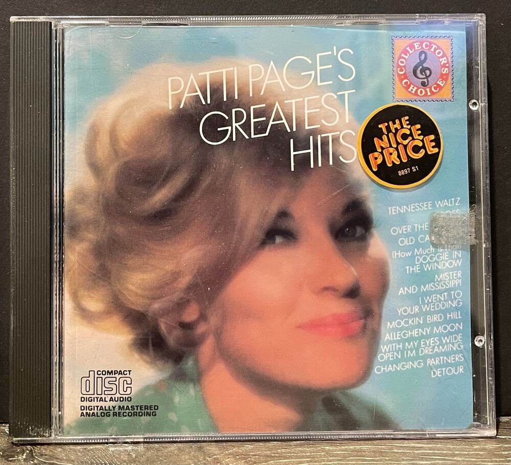 Greatest Hits [Columbia] by Patti Page (CD, Apr-1987, Columbia (USA) Preowned